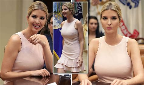 ivanka trump boobs|Ivanka Trump showed MUCH more than planned after cold room。